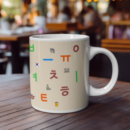 11 oz Ceramic Mug- Seoul